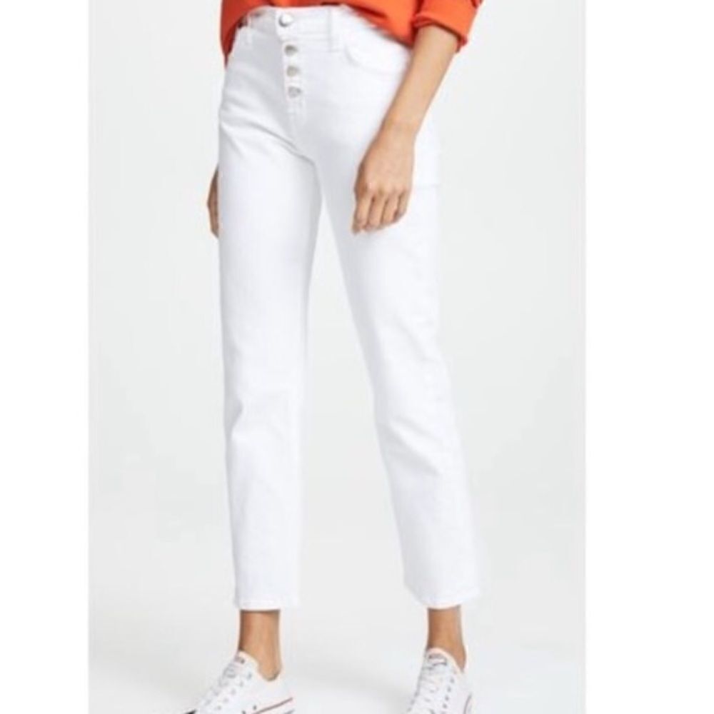 NWT Current Elliot The Original Straight Ankle High Waist Jeans